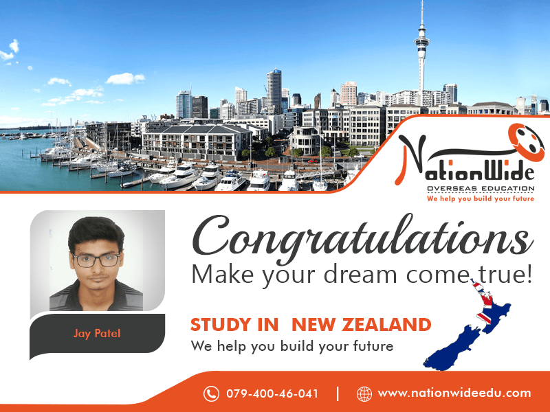 Congratulations & Bon Voyage for Overseas Education in New Zealand