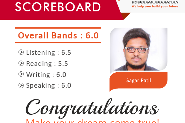 Congratulations for getting Optimal Score in IELTS Exam