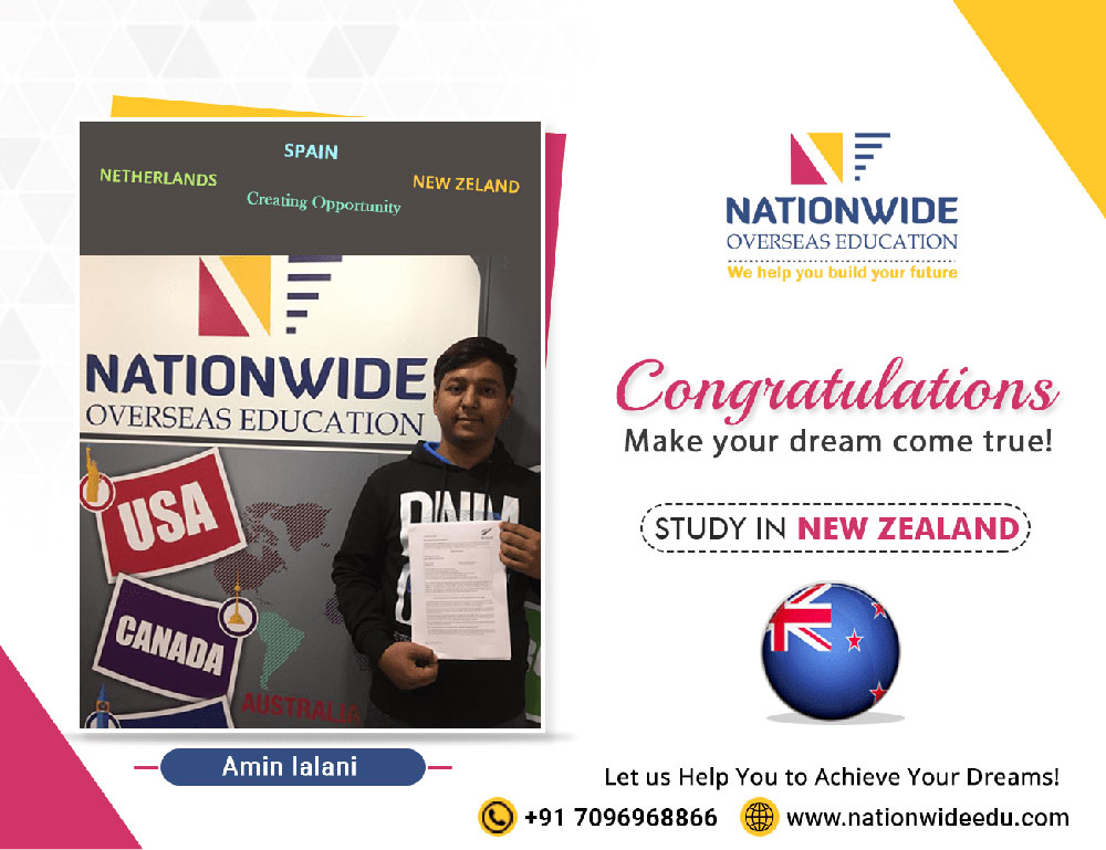 New Zealand Student Visa Consultants in Ahmedabad
