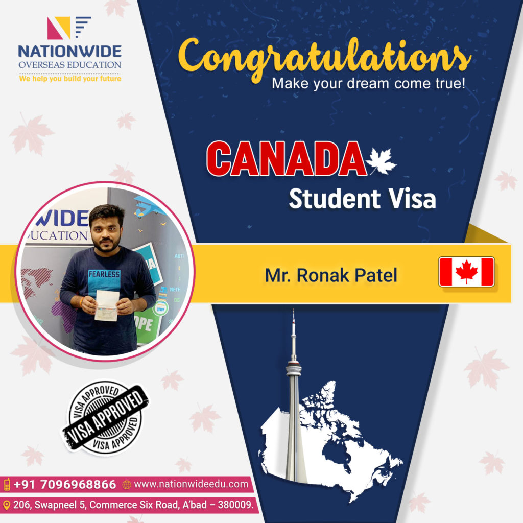 Canada student visa consultant in Ahmedabad