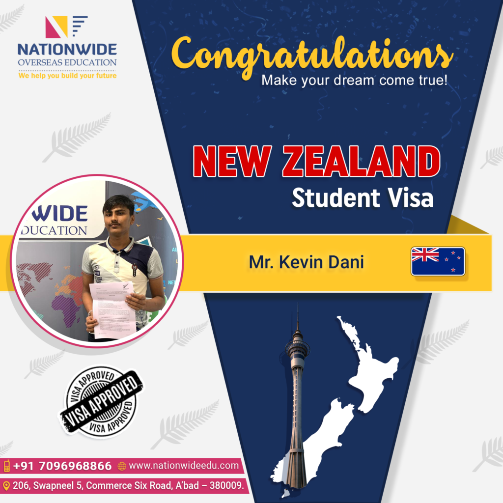 New Zealand student visa consultant in Ahmedabad
