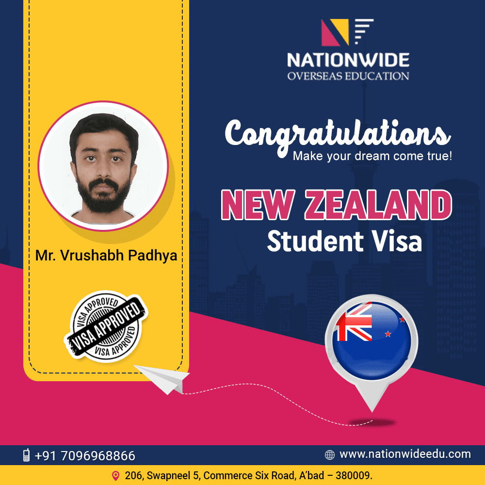 New Zealand Student Visa consultant in Ahmedabad